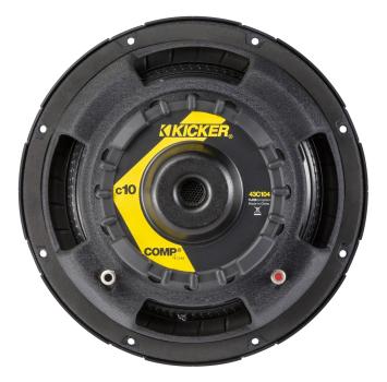 Preview: Kicker 10" ( 25 cm ) Comp 43C104 Subwoofer 500 Watt Preview: 43C104