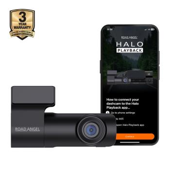 Road Angel Halo Start 2 - 1080p Full HD Bluetooth Dashcam Nachtsicht & Parkmodus
