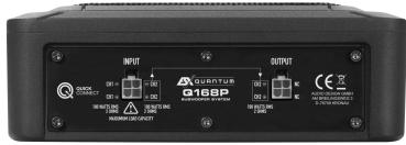 Preview: ESX Quantum Q168P kompakt Untersitz Subwoofer 200 Watt Preview: ESX Q168P