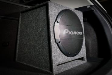 Pioneer TS-WX1210AH 30 cm Aktivsubwoofer 1500 W MDF-Gehäuse & IMPP-Membran