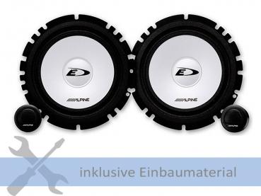 Alpine SXE1750 Lautsprecher 16,5 cm Kompo kfz-spezifisch mit Einbauzubehör - Kopie