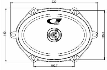 Preview: Alpine SXE5725 Lautsprecher 5x7" Koax Preview: Alpine SXE5725 Lautsprecher