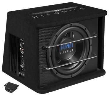 Hifonics Titan TSA300R 30 cm Aktiv Subwoofer Bassreflex 600 Watt