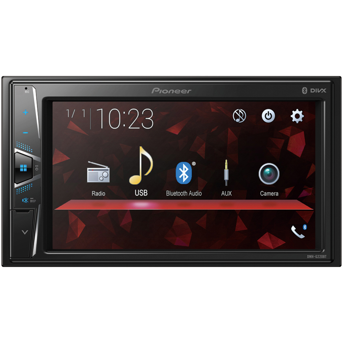 Pioneer 2DIN MP3 DAB USB Bluetooth Autoradio für Opel Adam ab 13