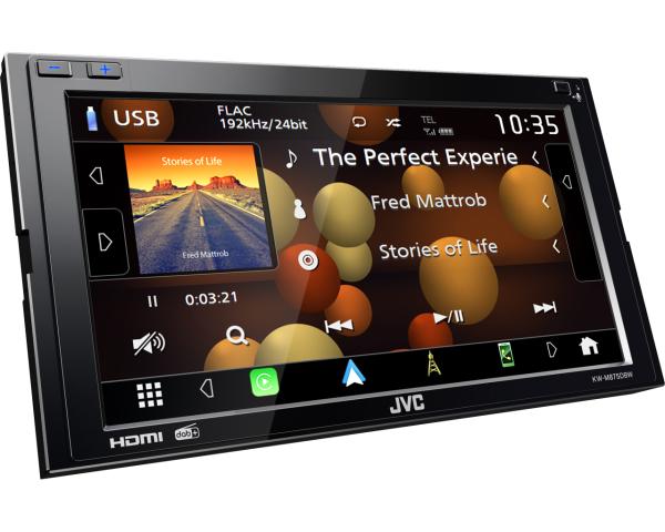 JVC KW-M875DBW 2-DIN Autoradio WiFi Apple CarPlay Android Auto DAB+