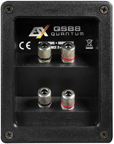 ESX Quantum Subwoofer Bassreflex QSB-8 400 Watt